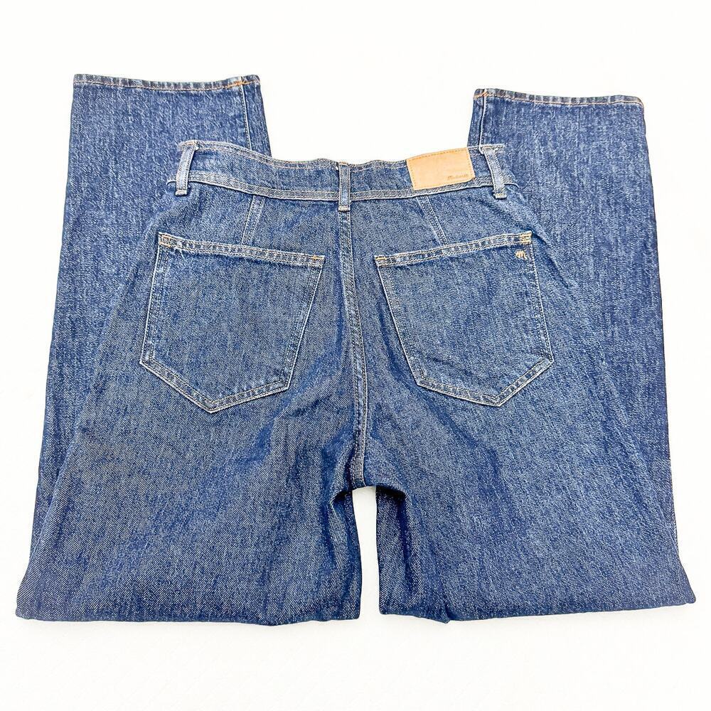 Madewell The Perfect Vintage Straight Jean Dark Wash Denim Size 26 MINT - Picture 5 of 10